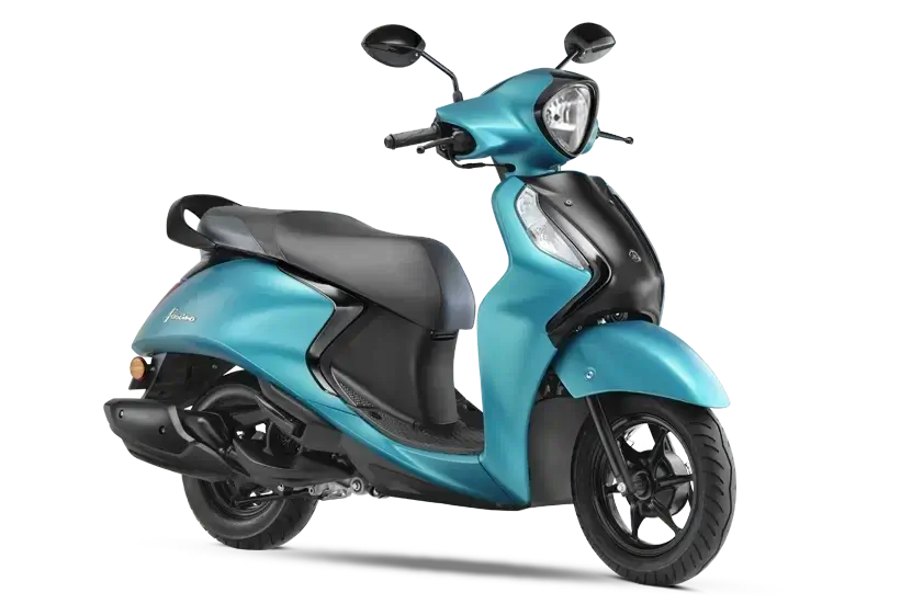Cyan-Blue-STD Yamaha Fascino 125 Fi Hybrid in Madurai