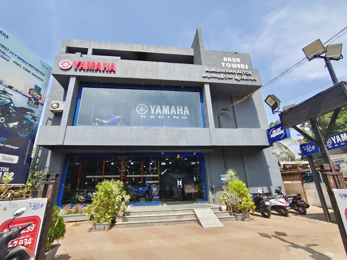 Alagendran Autos Yamaha Showroom Madurai