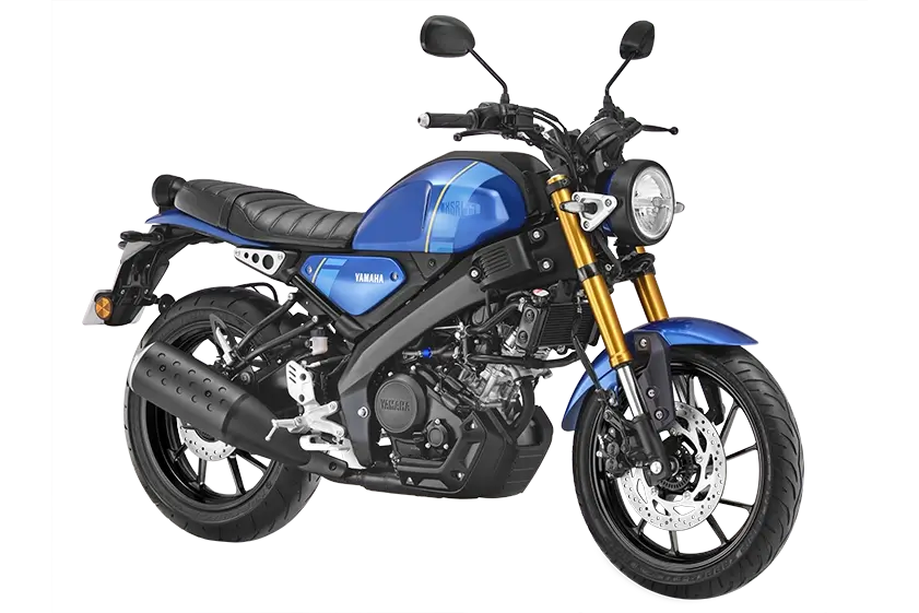 blue Yamaha XSR 155 in Madurai