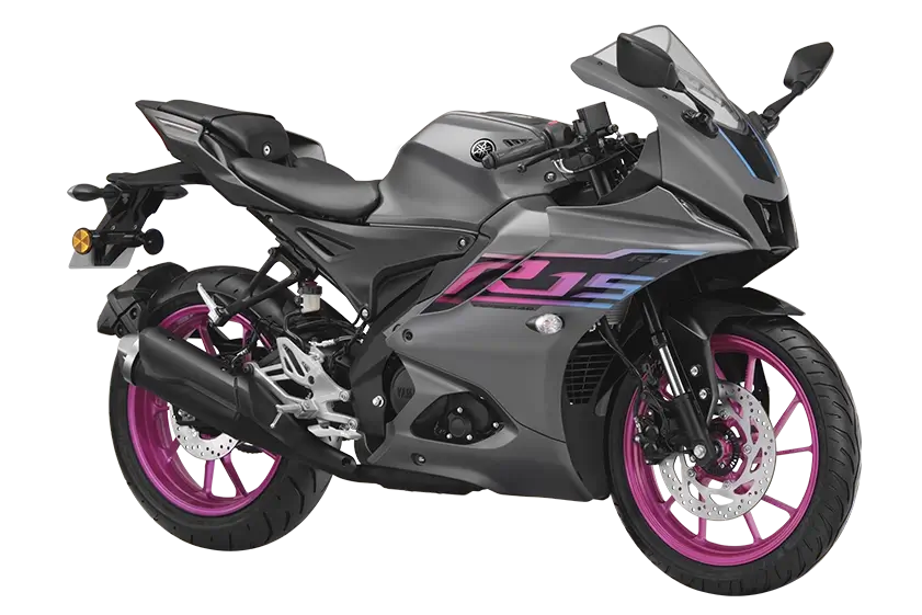 magenta Yamaha R15V4 in Madurai