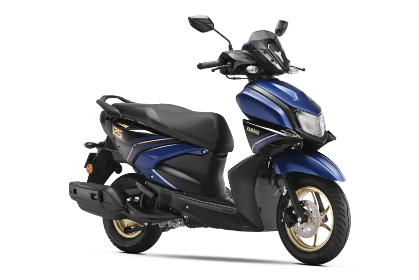 matt-blue-disk-Yamaha RayZR 125 Fi Hybrid in Madurai