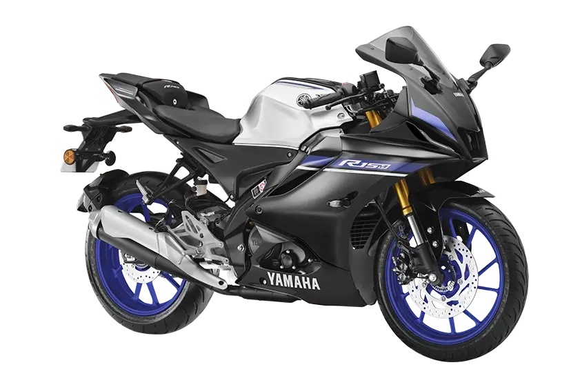 metallic-grey Yamaha R15M in Madurai