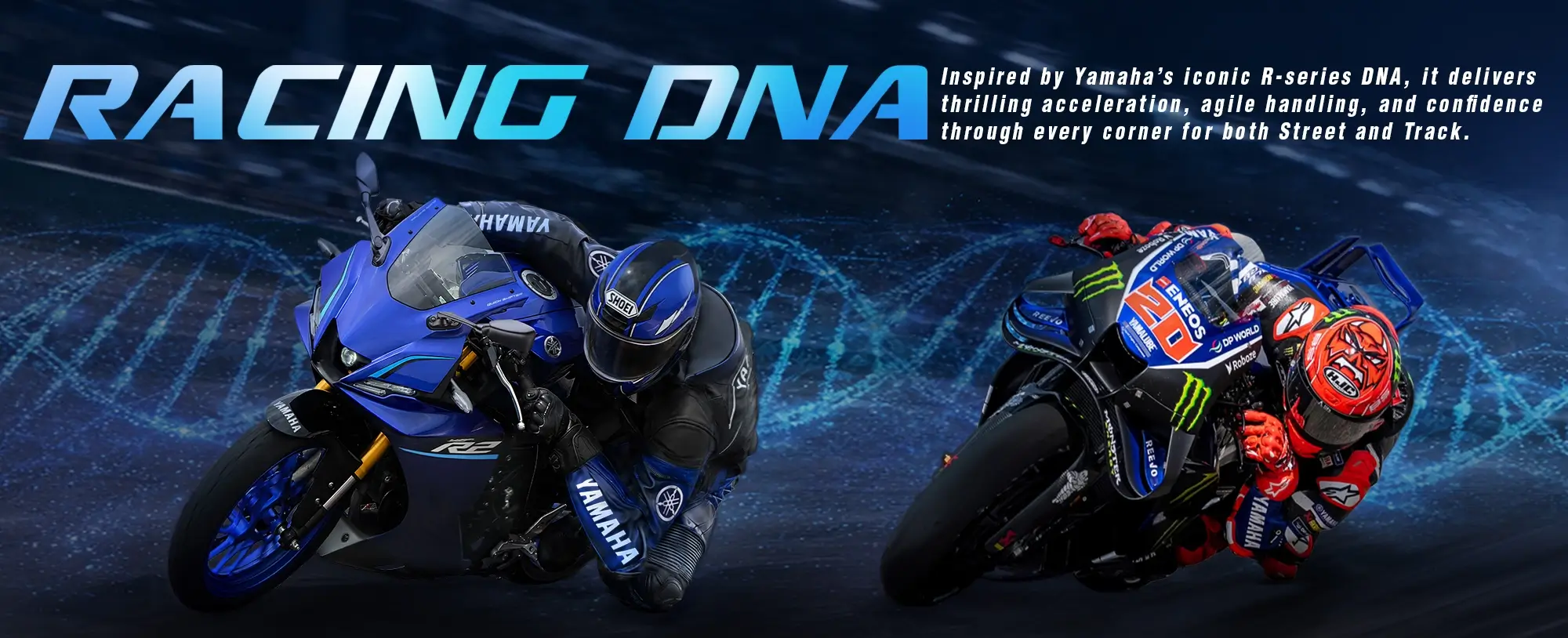 Racing DNA – inspired by Yamaha's iconic R-series